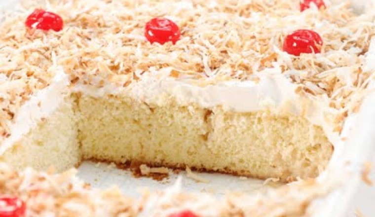 Quickest Coquito Tres Leches Cake