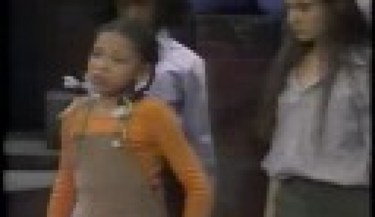 Tisha Campbell performing "Robert, Allen, Wendell and JoJo"