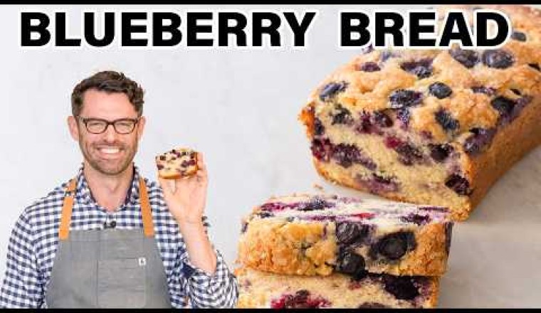 Easy Blueberry Bread