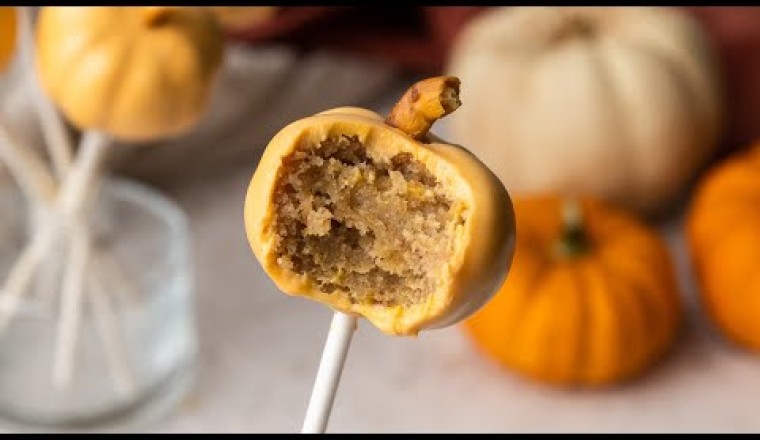 Pumpkin Spice Cake Pops
