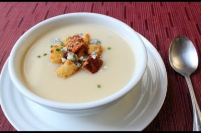 Creamy Roasted Apple and Parsnip Soup