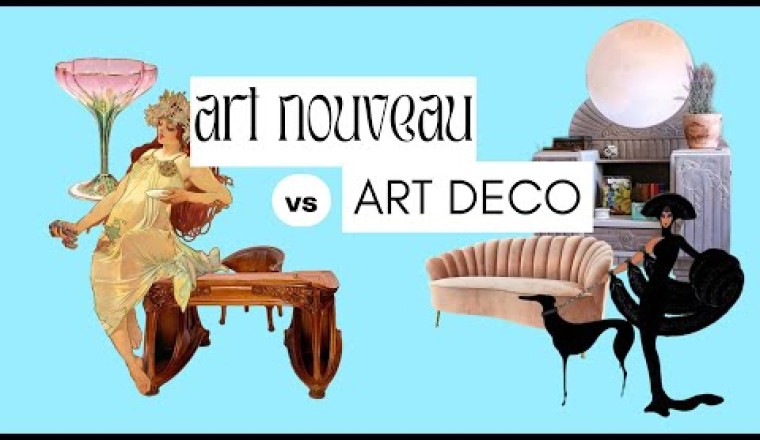 Art History 101 - Art Deco vs. Art Nouveau: What’s The Difference?