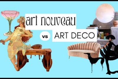 Art History 101 - Art Deco vs. Art Nouveau: What’s The Difference?