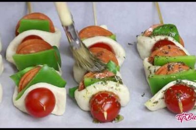 Pizza Kabobs