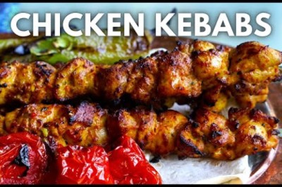 Turkish Chicken Shish Kebab