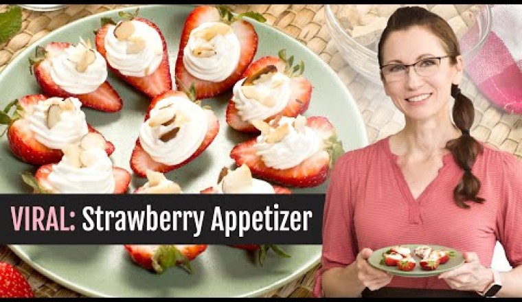 Cheesecake Deviled Strawberries