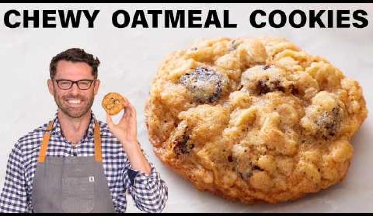 Chewy Oatmeal Cookies