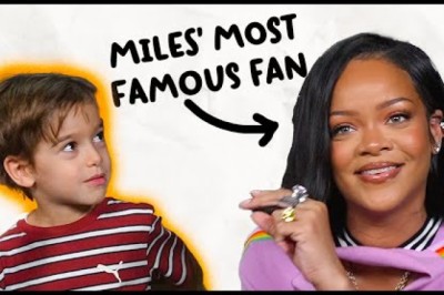 Rihanna meets Miles!