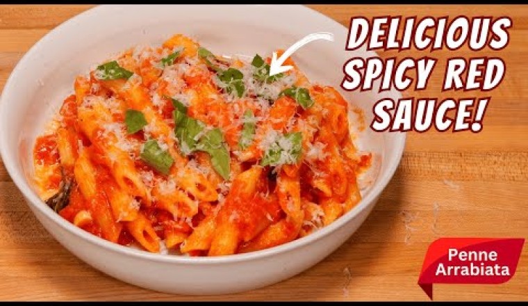 EASY 30 Minute Italian Penne Arrabiata