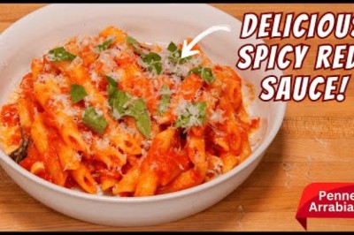 EASY 30 Minute Italian Penne Arrabiata