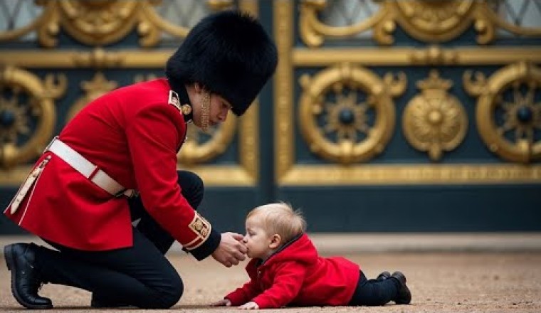 When Royal Guards Break Character and Show Heartbreaking Moments of Respect and Kindness!