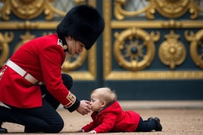 When Royal Guards Break Character and Show Heartbreaking Moments of Respect and Kindness!