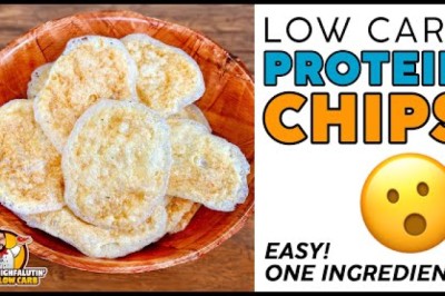 Crispy Cottage Cheese Chips