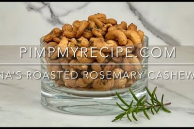 Roasted Rosemary Cashews
