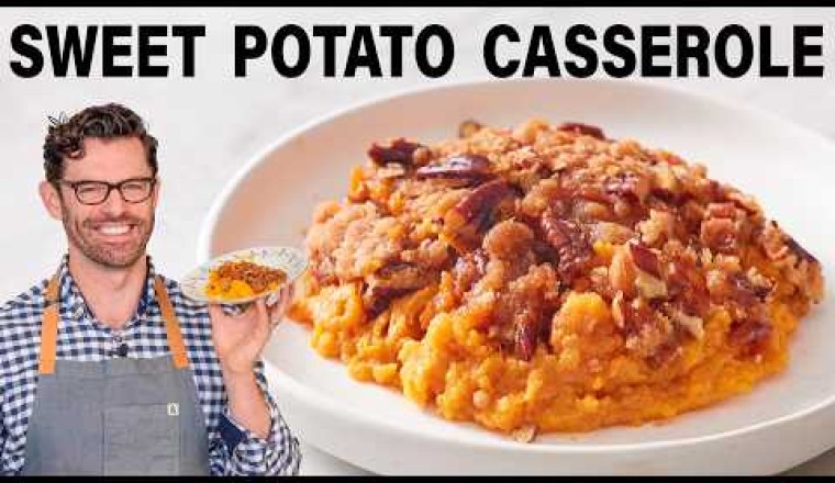 EASY Sweet Potato Casserole