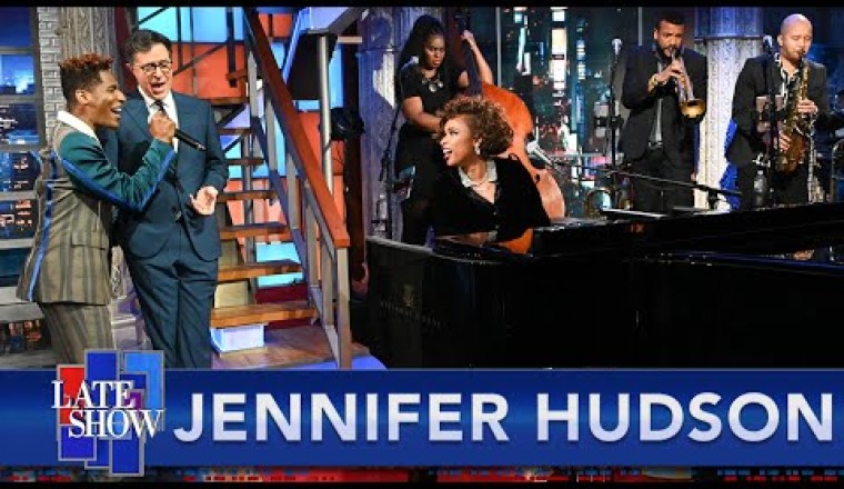Jennifer Hudson, Jon Batiste, And Stephen Perform "(You Make Me Feel Like) A Natural Woman"