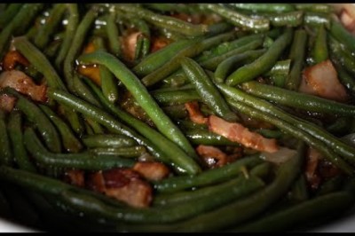 Brown Sugar and Bacon Green Beans