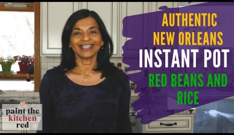 Authentic New Orleans Instant Pot Red Beans and Rice