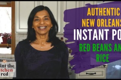 Authentic New Orleans Instant Pot Red Beans and Rice