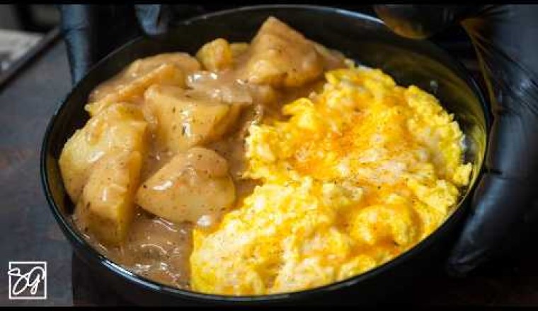 Rich and Savory Smothered Potatoes