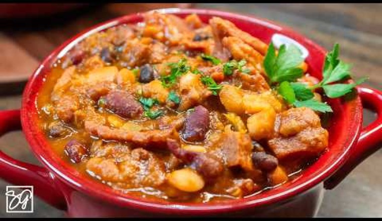 Cajun 15 Bean Soup with Ham and Sausage