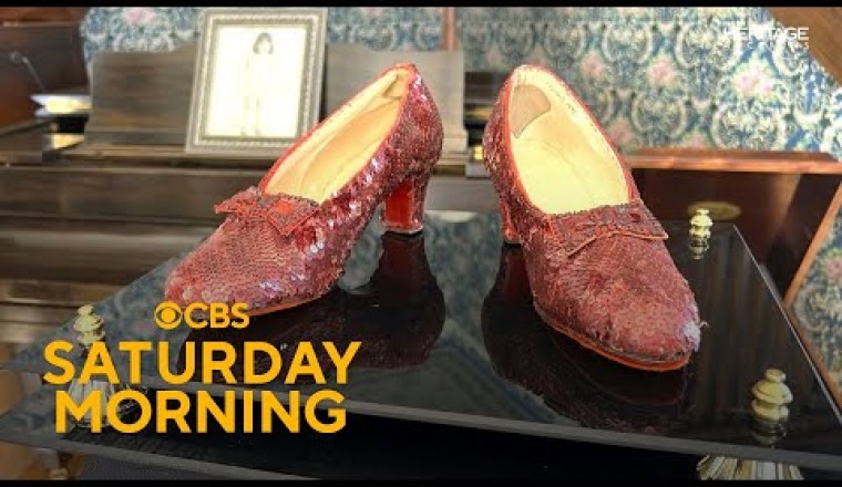 Storied Pair of Ruby Slippers Worn in “The Wizard of Oz” Up for Auction