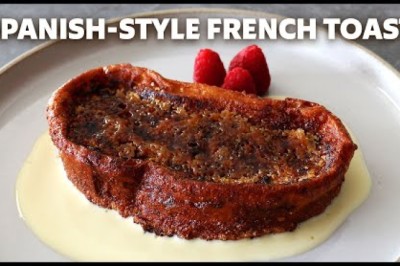 Spanish-Style French Toast (Torrijas)