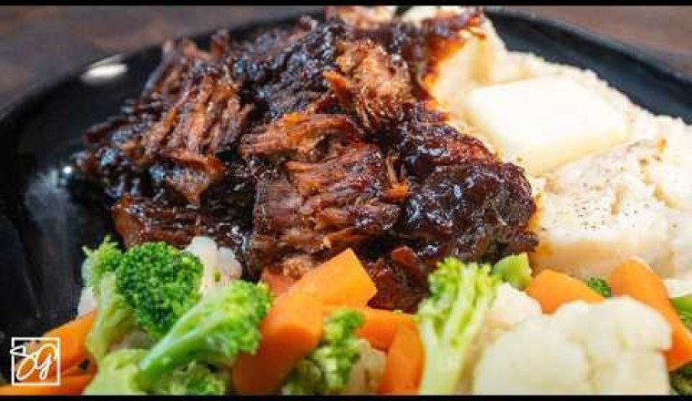 Tender Slow-Cooked BBQ Pot Roast