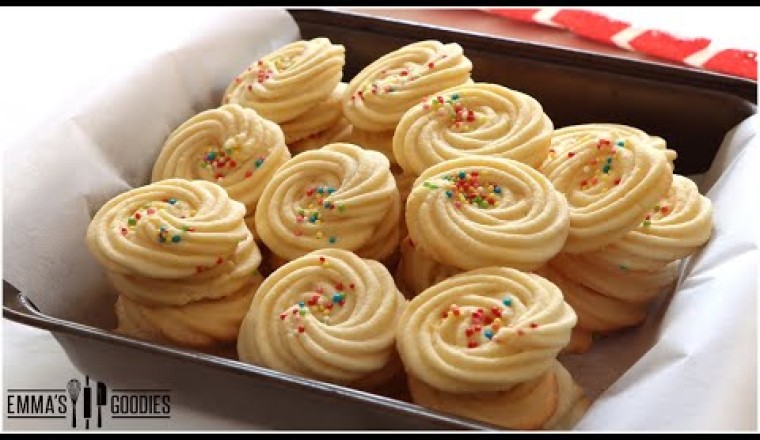 4-Ingredient Italian Butter Christmas Cookies