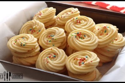 4-Ingredient Italian Butter Christmas Cookies