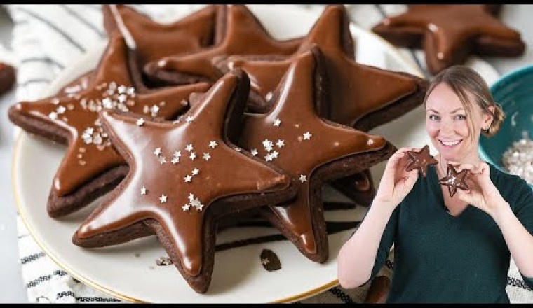 The Rich, Chocolatey Version of Classic Sugar Cookies (with Chocolate Icing!)