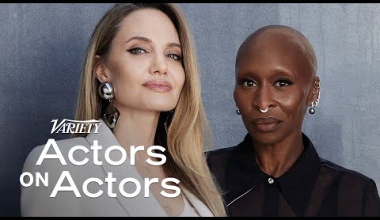 Angelina Jolie and Cynthia Erivo