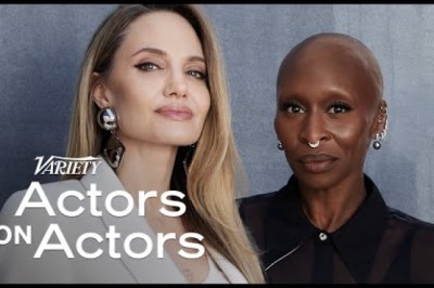 Angelina Jolie and Cynthia Erivo