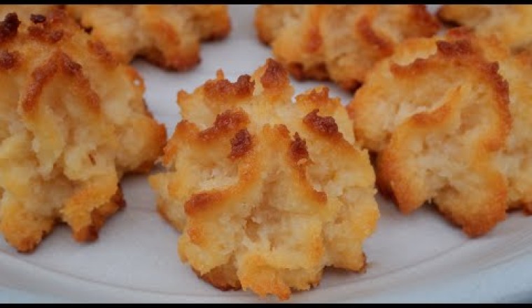2 Ingredient Coconut Macaroons