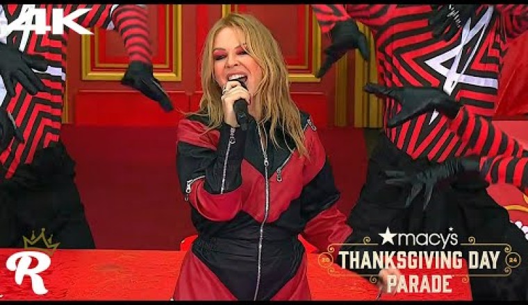 Kylie Minogue Macy's Thanksgiving Day Parade 2024