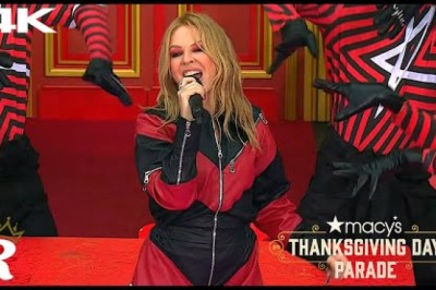 Kylie Minogue Macy's Thanksgiving Day Parade 2024