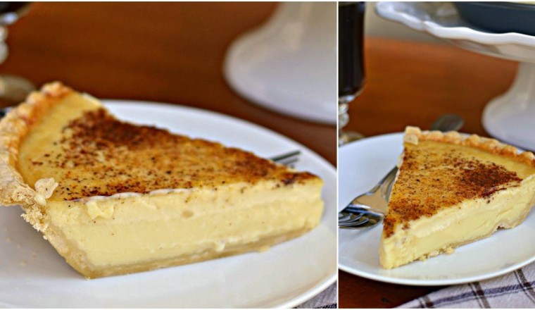 Old Fashioned Custard Pie