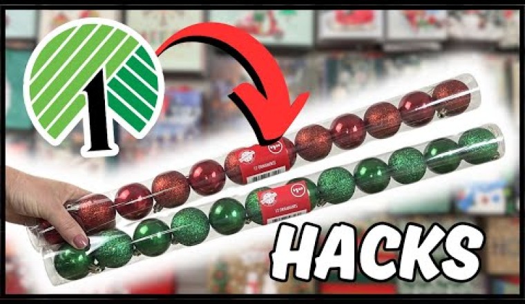 Genius Ways To Use Dollar Tree Christmas Ornaments