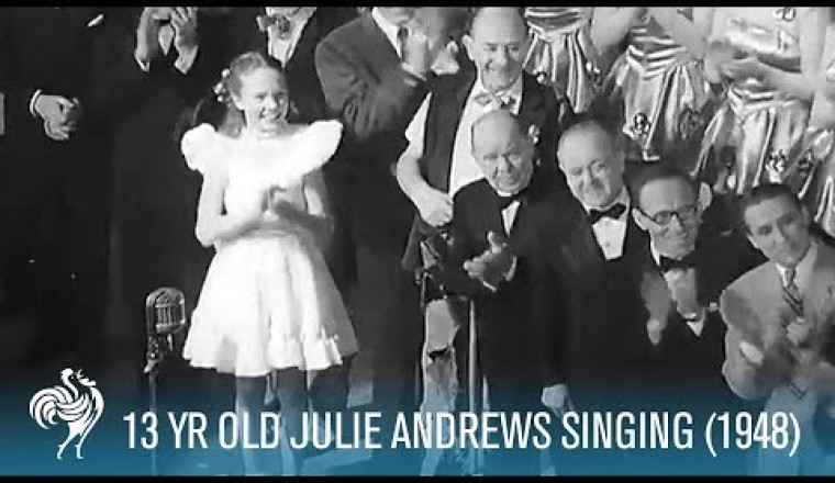 Julie Andrews (Aged 13) Sings for King George VI (1948)