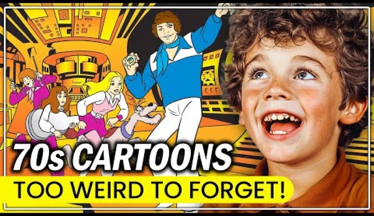 Top 10 WEIRDEST 70s Cartoons... You Forgot Shaped Our Childhood