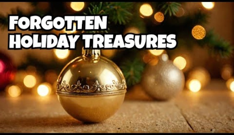 17 Vintage Christmas Decorations That Faded Into Holiday History!