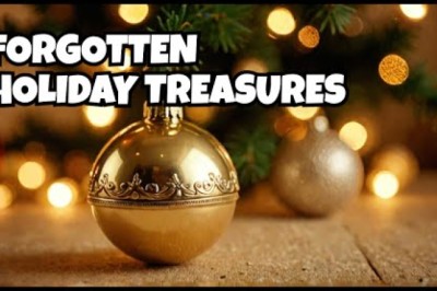 17 Vintage Christmas Decorations That Faded Into Holiday History!