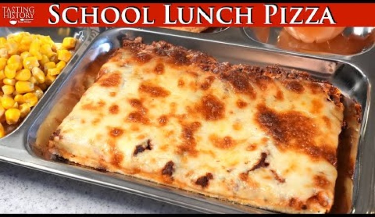 Making School Cafeteria Pizza from the 1980s and '90s