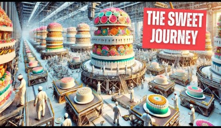 The Sweet Journey Inside the World’s Most Advanced Cake Factory!