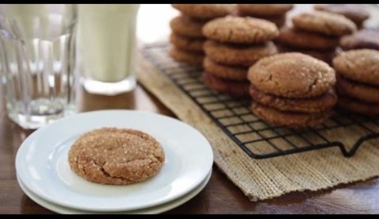 Grandma's Gingersnap Cookies