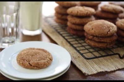 Grandma's Gingersnap Cookies