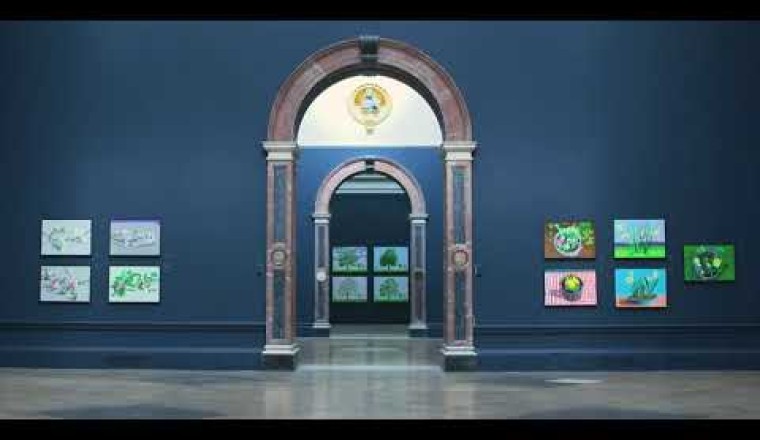 David Hockney: The Arrival of Spring, Normandy, 2020 (virtual tour)