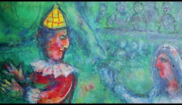 Marc Chagall's Bustling Circus of Color