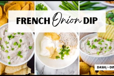Easy French Onion Dip Recipe (Using Onion Soup Mix)