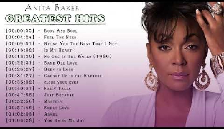Top Love songs of Anita Baker